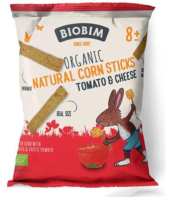 Biobim Bio Chrupki kukurydziane serowo - pomidorowe powyżej 8 miesiąca, 25 g