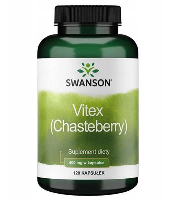 SWANSON Vitex (Chasteberry) 400mg - 120 kapsułek, cena, opinie, stosowanie