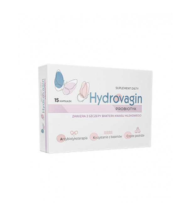 Hydrovagin Probiotyk, 15 kapsułek