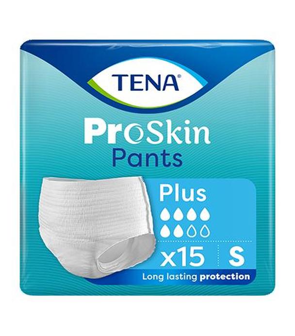 Tena Pants ProSkin Majtki chłonne plus S, 15 sztuk