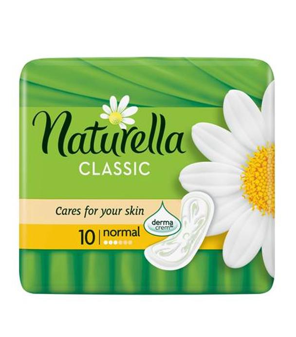 NATURELLA CLASSIC Podpaski Normal, 10 sztuk