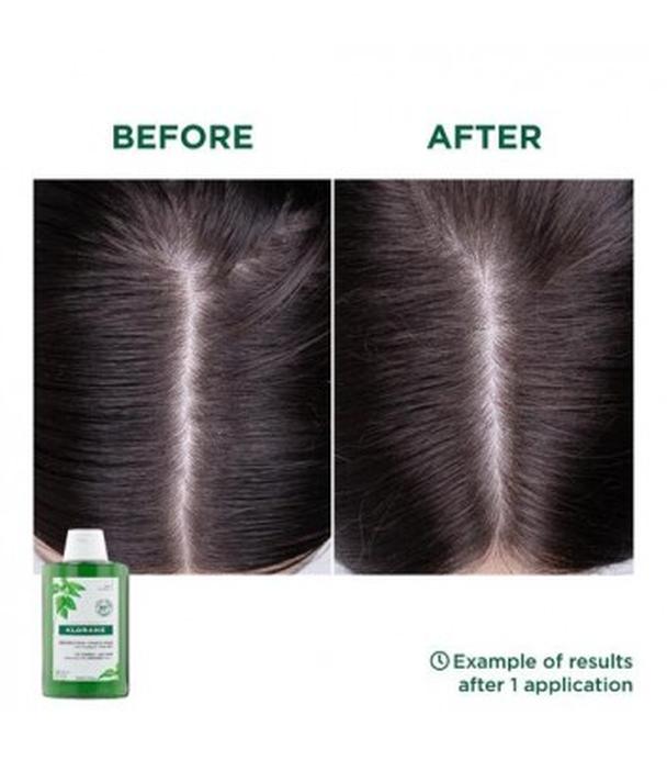 Klorane Szampon z organiczną pokrzywą Seboregulujący - włosy tłuste, 200 ml, cena, opinie, wskazania