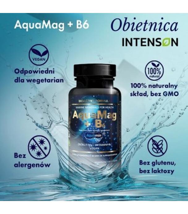 Intenson AquaMag + B6, 60 kapsułek - ważny do 2025-03-09