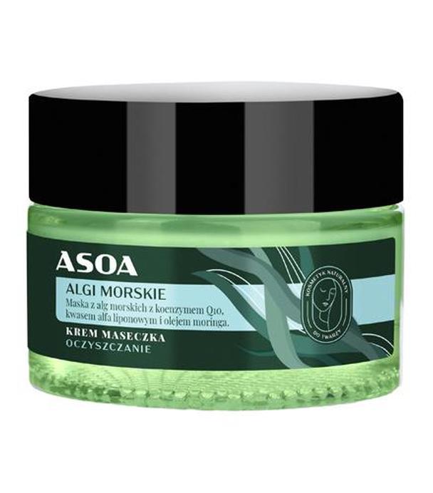 Asoa Algi Morskie Krem maseczka - 50 ml - cena, opinie, wskazania