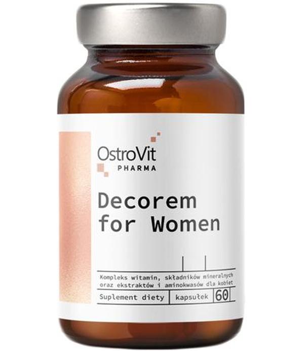 OstroVit Pharma Decorem For Women - 60 kapsułek