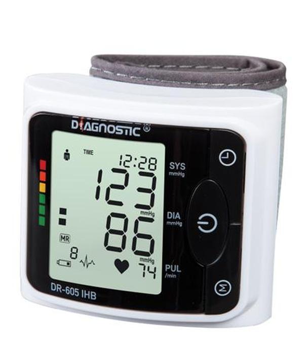 Diagnostic DR-605 IHB Ciśnieniomierz nadgarstkowy - 1 szt. - cena, opinie, instrukcja obsługi