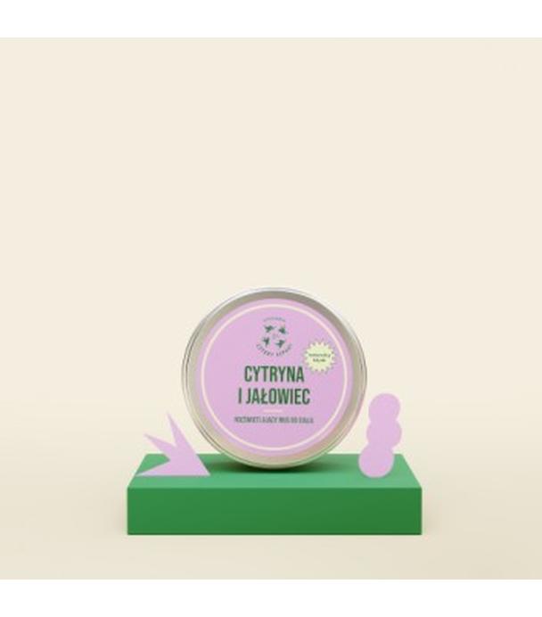 Mydlarnia Cztery Szpaki, Cytryna i Jałowiec Mus do ciała rozświetlający, 150 ml
