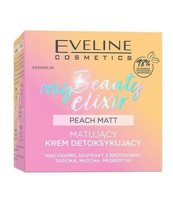 Eveline Cosmetics My Beauty Elixir Matujący krem detoksykujący, 50 ml, cena, opinie, skład