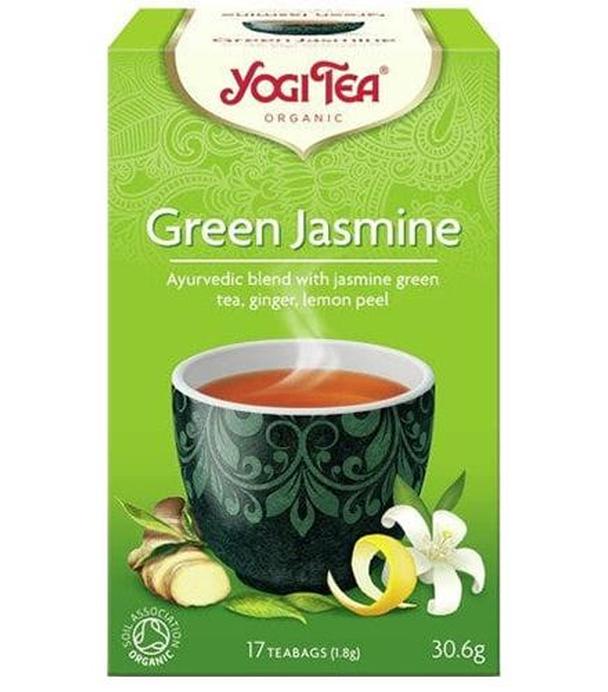 Yogi Tea Organic GREEN JASMINE Zielona jaśminowa BIO - 17 sasz. - cena, opinie, właściwości