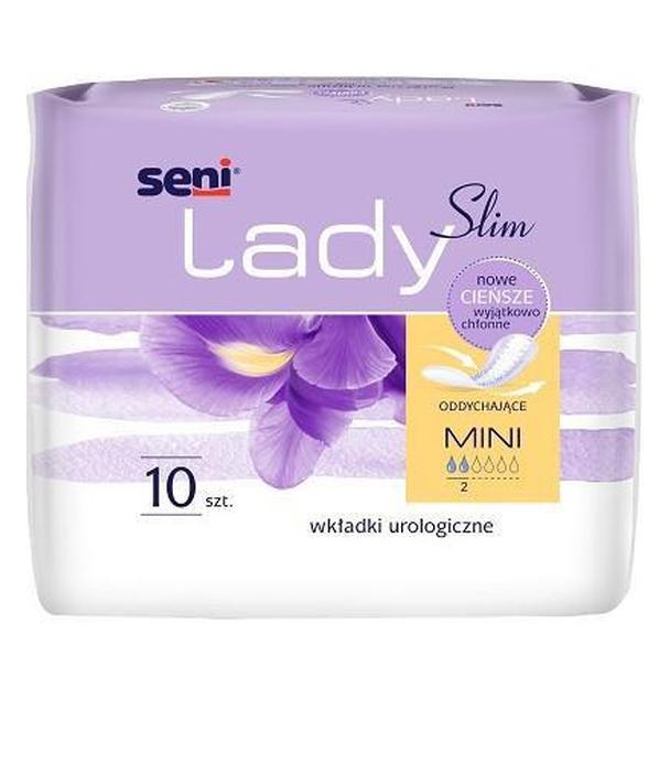 Seni Lady Slim Mini Wkładki urologiczne, 10 sztuk