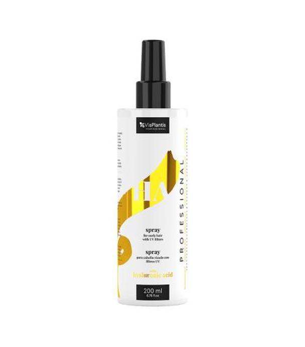 VisPlantis Professional Spray do włosów z kwasem hialuronowym, 200 ml, cena, wskazania, opinie