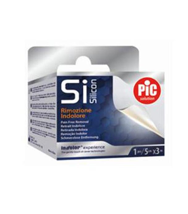 Pic SiSilicon Plaster silikonowy 5 cm x 3 m na rolce z włókniny z technologią silikonową, 1szt., cena, opinie, właściwości