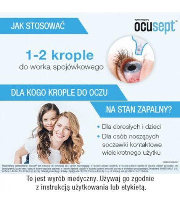 Ocusept, krople do oczu, 10 ml