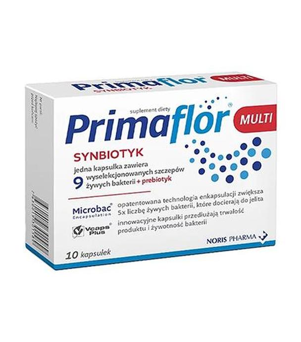 Primaflor Multi Synbiotyk - 10 kaps. - cena, opinie, właściwości