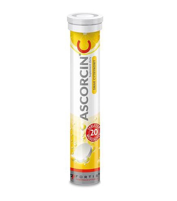 Ascorcin C 1000 mg, 20 tabl. mus.