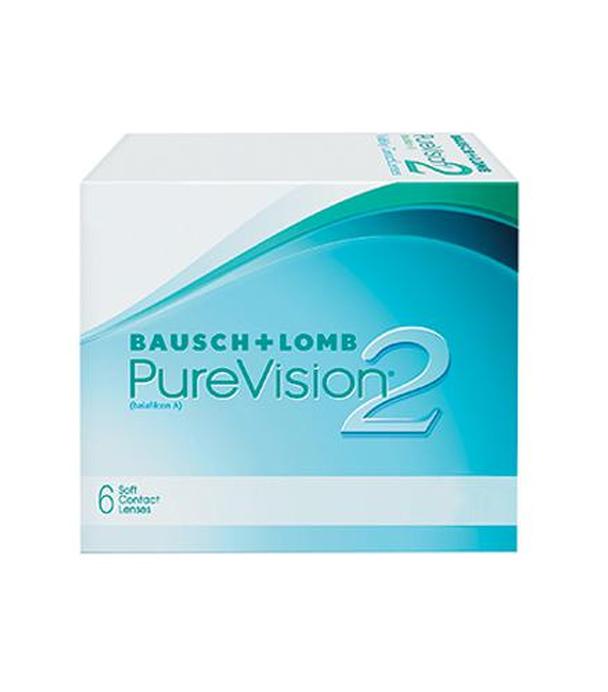 Bausch+Lomb PureVision2 Soczewki kontaktowe -6,00 - 6 szt. - cena, opinie, stosowanie