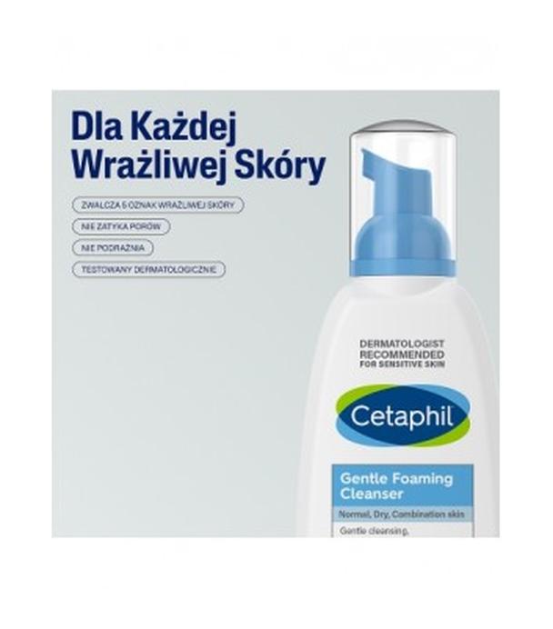 Cetaphil, lekka pianka do mycia, 236 ml