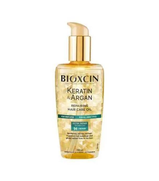Bioxcin Keratin & Argan, Regenerujący olejek do włosów, 150 ml