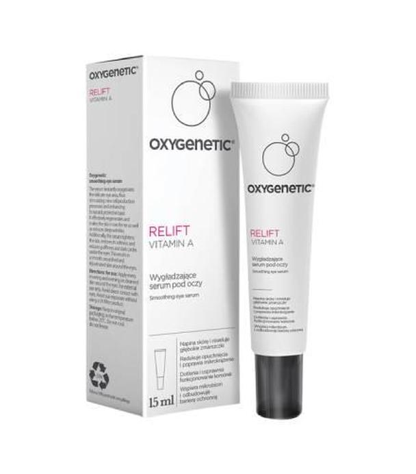 Oxygenetic Relift vitamin A, wygładzające serum pod oczy, 15 ml
