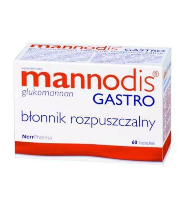 Mannodis Gastro, 60 kaps., cena, opinie, wskazania