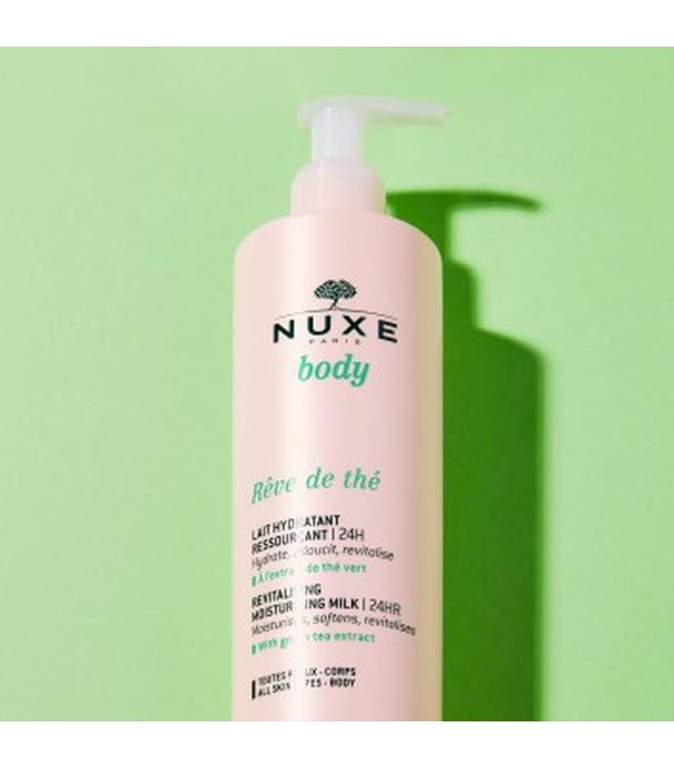 Nuxe Body Reve de The Rewitalizujące mleczko nawilżające, 400 ml, cena, opinie, skład