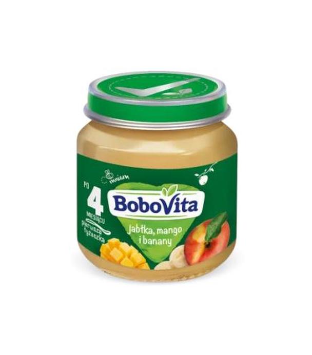 BOBOVITA Jabłka, mango, banany po 5 m-cu - 125 g - cena, opinie, właściwości