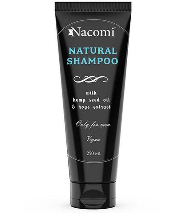 NACOMI Naturalny szampon do włosów dla mężczyzn - 250 ml