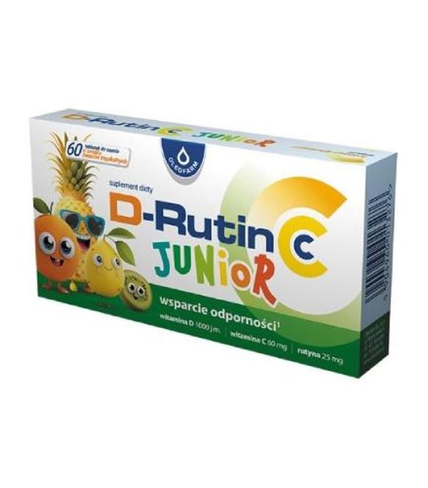 Oleofarm D-Rutin CC Junior, 60 tabletek