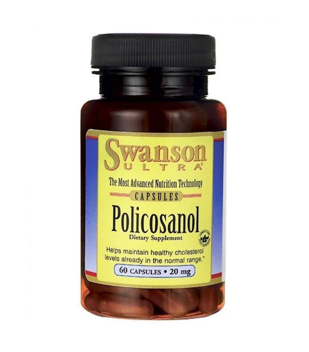 SWANSON BioCosanol Policosanol 20 mg - 60 kaps.