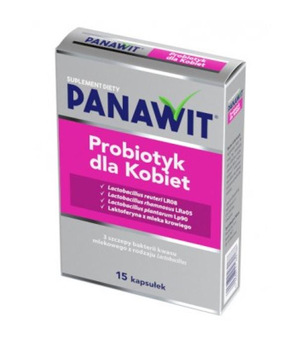 Panawit Probiotyk dla Kobiet, 15 kapsułek