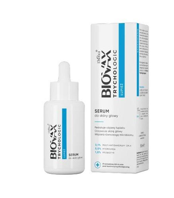 Biovax Trychologic Serum do skóry głowy łupież, 50 ml - 1020164 - uszkodzone opakowanie