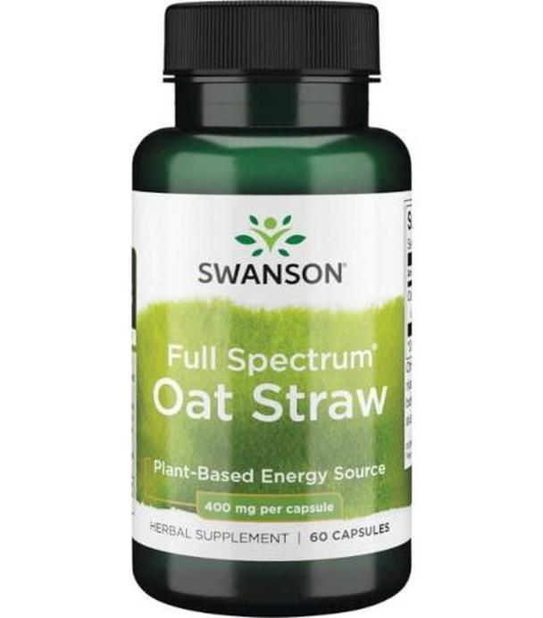 SWANSON Oat Straw 400 mg - 60 kaps.