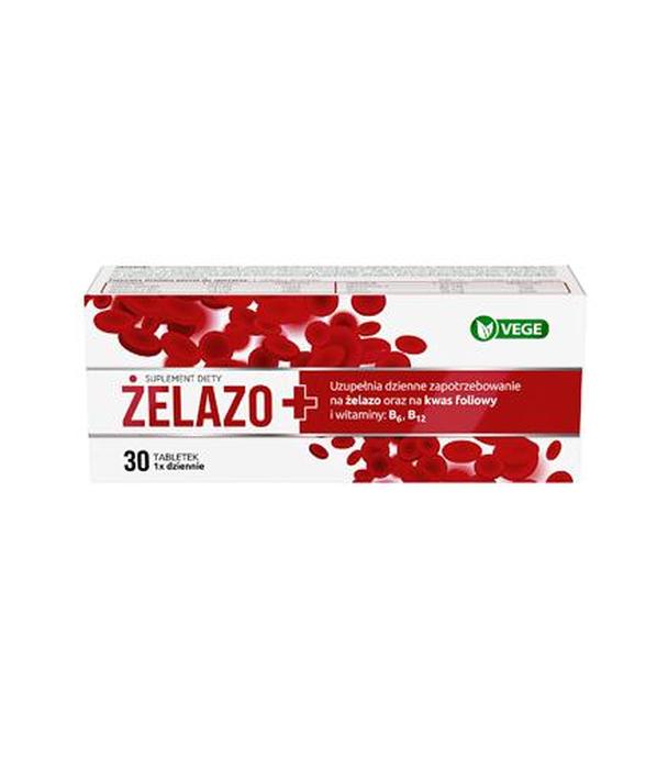 Nature Pharm Żelazo+ 30 tabletek