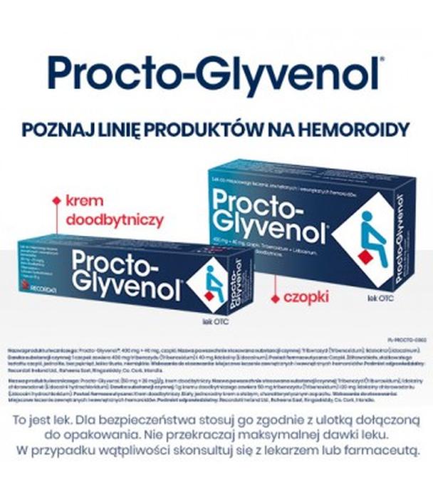 PROCTO-GLYVENOL SOFT Nawilżane chusteczki - 30 szt.