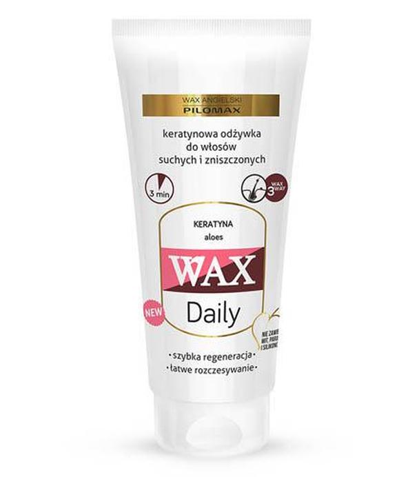 PILOMAX WAX DAILY Keratynowa odżywka do włosów suchych i sztywnych - 200 ml - cena, stosowanie, opinie