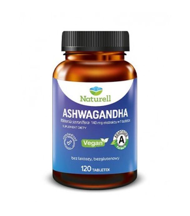 Naturell Ashwagandha, 120 tabletek