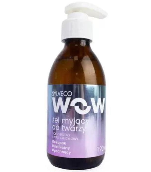 Sylveco WOW, żel myjący do twarzy, 190 ml