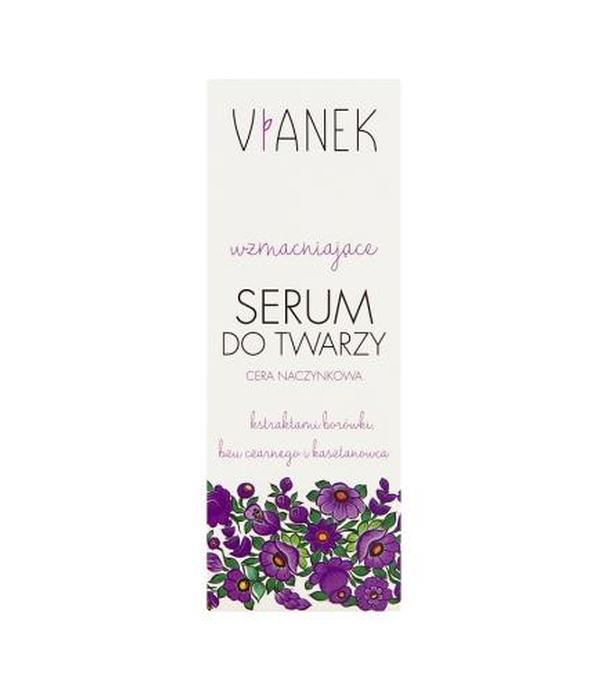 VIANEK Wzmacniające serum do twarzy, 15 ml - ważny do 2025-10-31