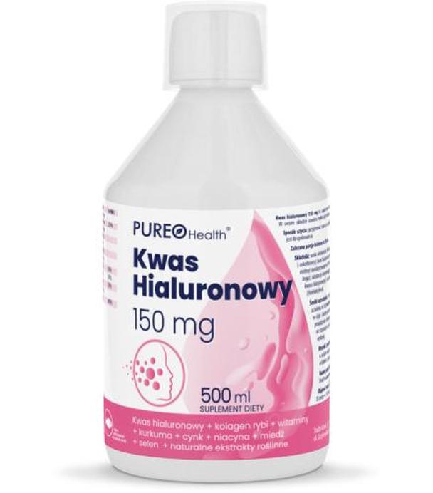 PUREO Health kwas hialuronowy 150 mg, 500 ml