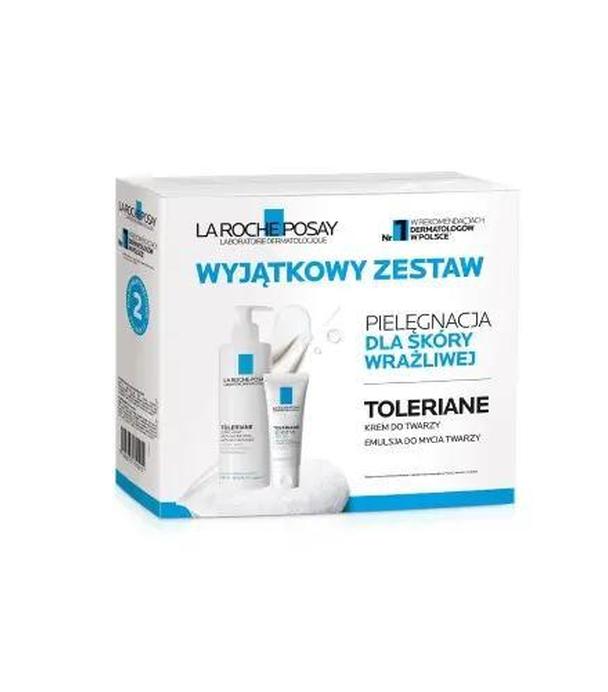 La Roche-Posay Toleriane Zestaw Xmass 2024 Emulsja łagodna, oczyszczająca 400 ml + Krem Sensitive 40 ml