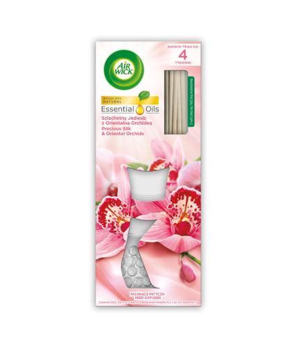 Air Wick Pachnące Patyczki Szlachetny Jedwab z Orientalną Orchideą, 25 ml