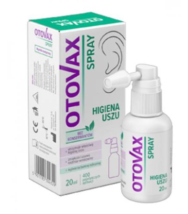 OTOVAX Spray do higieny uszu - 20 ml