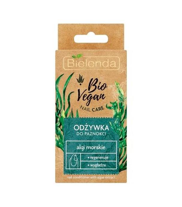 Bielenda Bio Vegan Odżywka do paznokci Algi morskie - 10 ml - cena, opinie, właściwości