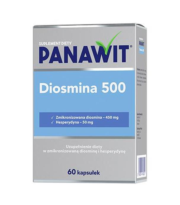 Panawit Diosmina 500 - 60 kaps. - cena, opinie, właściwości