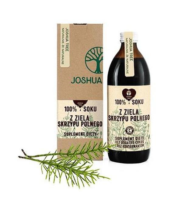 Joshua Tree 100% Soku z ziela skrzypu polnego - 500 ml Na włosy i paznokcie - cena, opinie, właściwości