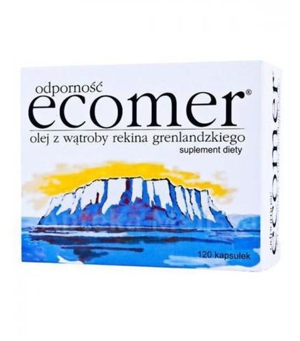 ECOMER Odporność - 120 kaps. suplement diety - opinie, stosowanie, ulotka