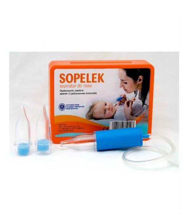 SOPELEK 1 aspirator kataru + 3 końcówki