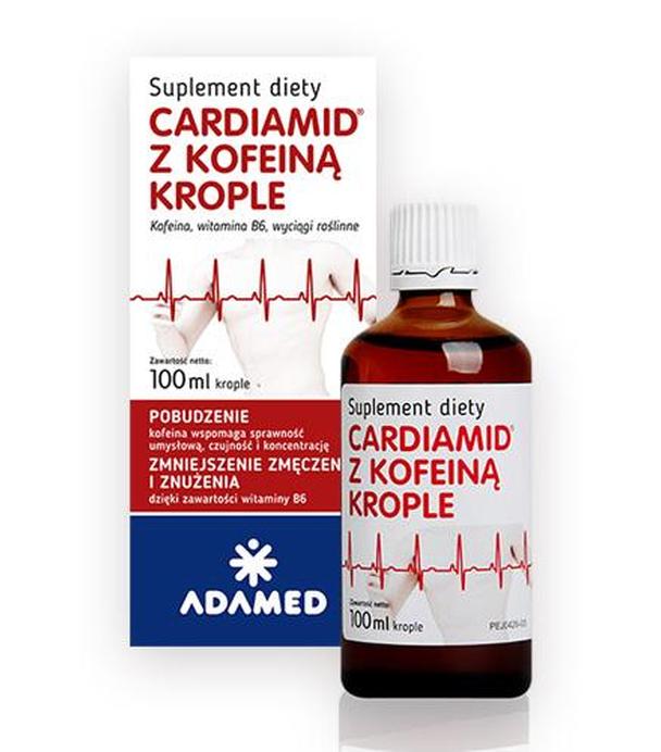 CARDIAMID Z KOFEINĄ Krople, 100 ml