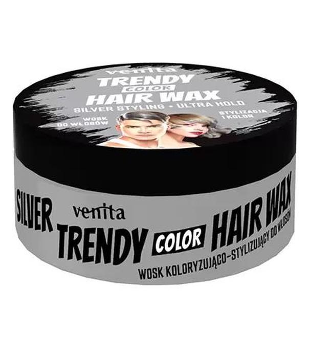 Venita Trendy color wosk koloryzująco-stylizujący srebrny, 75 g