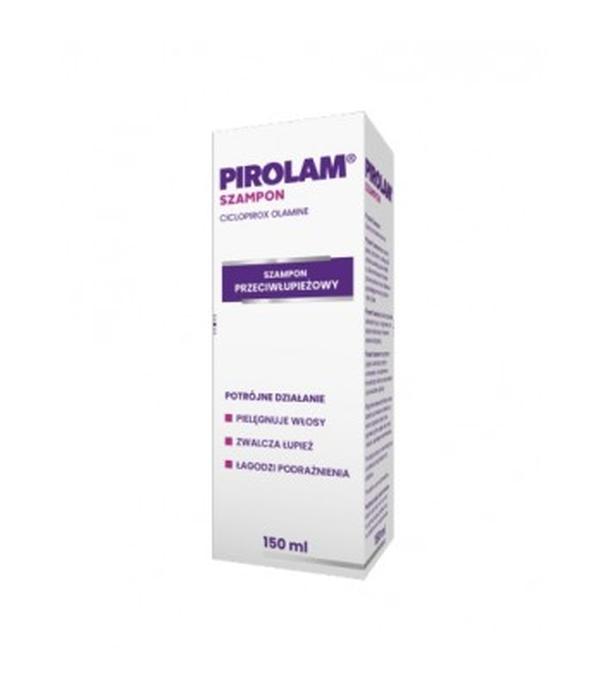PIROLAM Szampon przeciwłupieżowy, 150 ml, działanie przeciwgrzybicze
